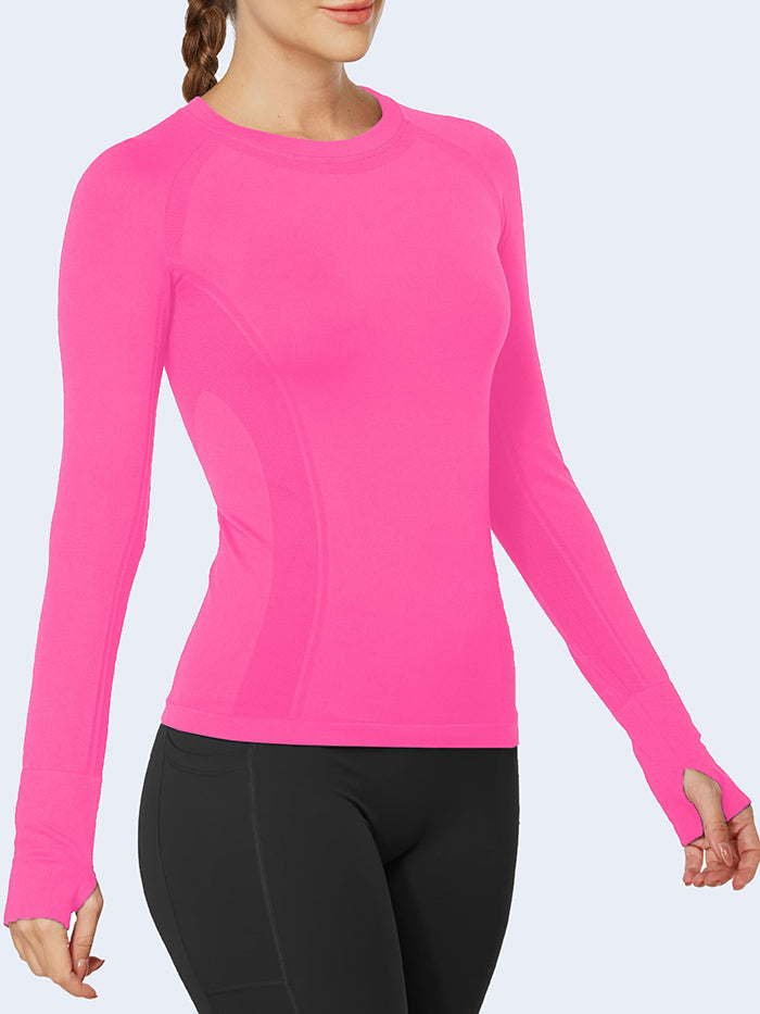 Wholesale Sportswear in Bulk MATHCAT Quick Dry Gym Athletic Long Sleeve Workout Shirts