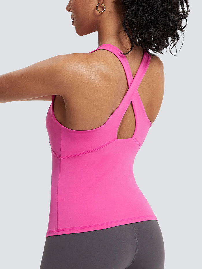 MATHCAT Womens Cross Back Workout Tank Tops Wholesale