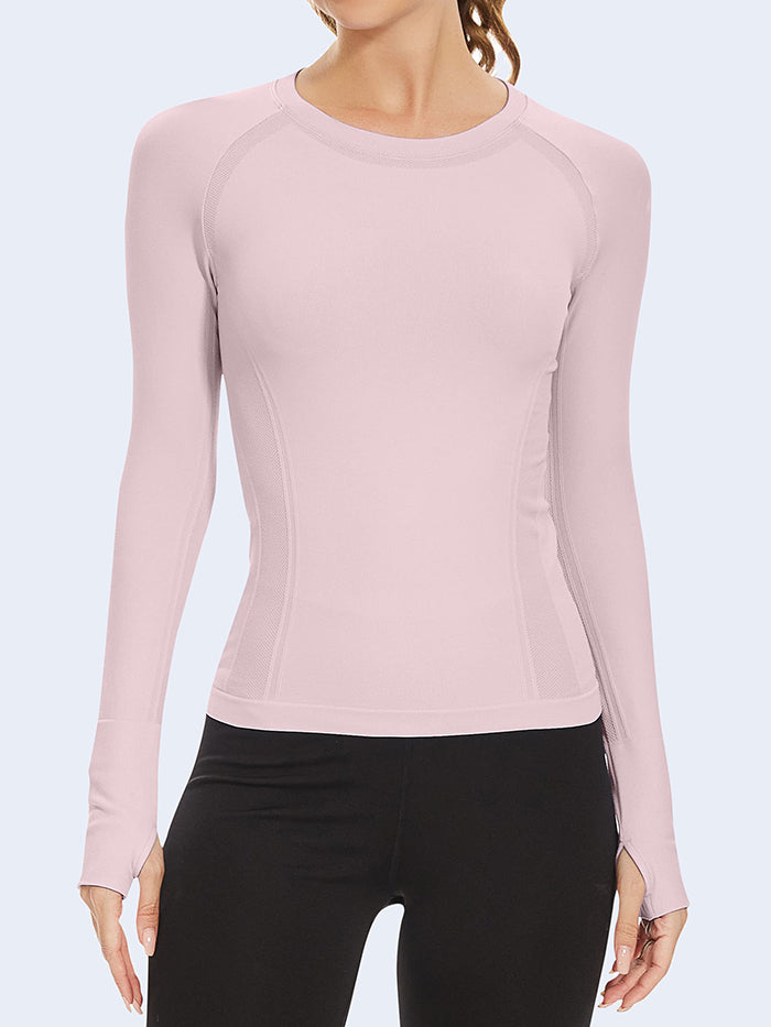 Wholesale Sportswear in Bulk MATHCAT Quick Dry Gym Athletic Long Sleeve Workout Shirts