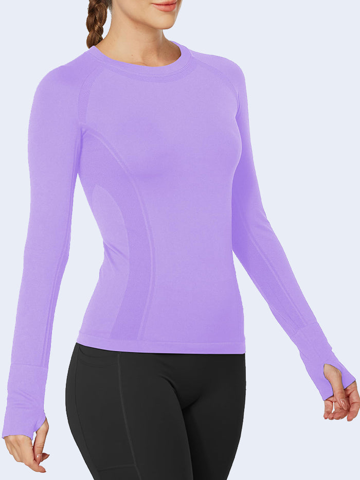 Wholesale Sportswear in Bulk MATHCAT Quick Dry Gym Athletic Long Sleeve Workout Shirts