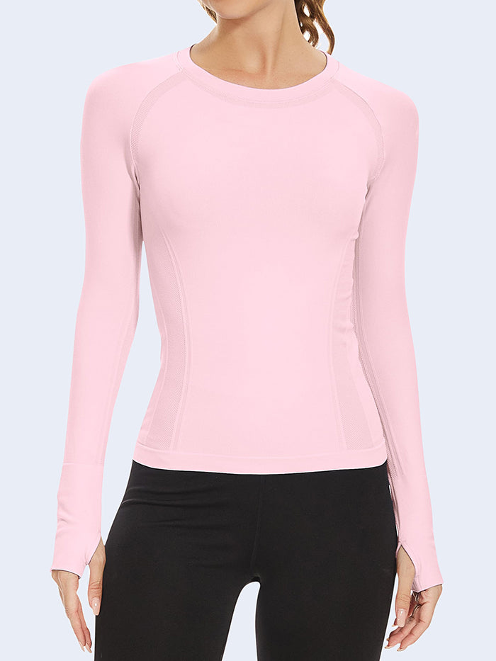 Wholesale Sportswear in Bulk MATHCAT Quick Dry Gym Athletic Long Sleeve Workout Shirts