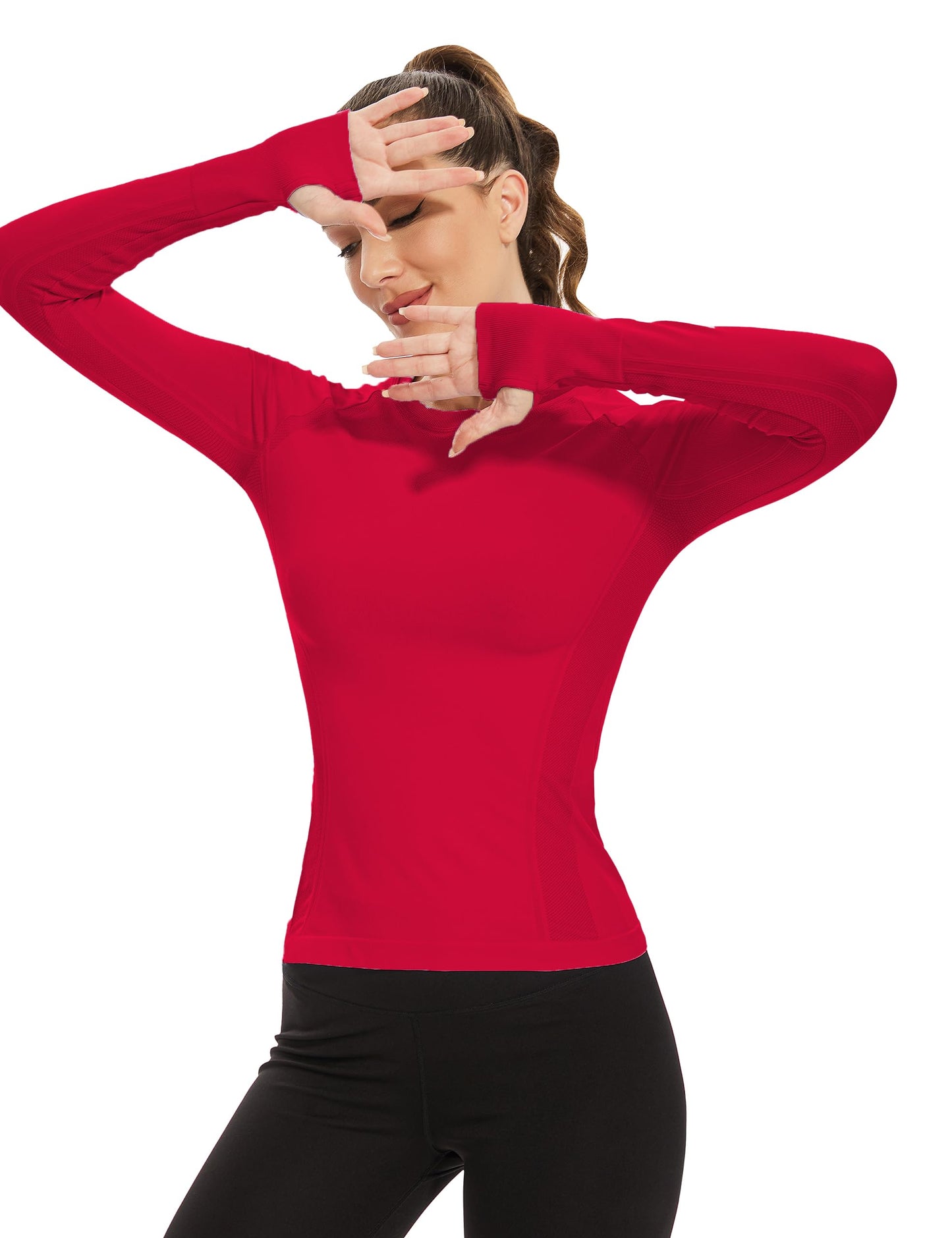 Wholesale Sportswear in Bulk MATHCAT Quick Dry Gym Athletic Long Sleeve Workout Shirts