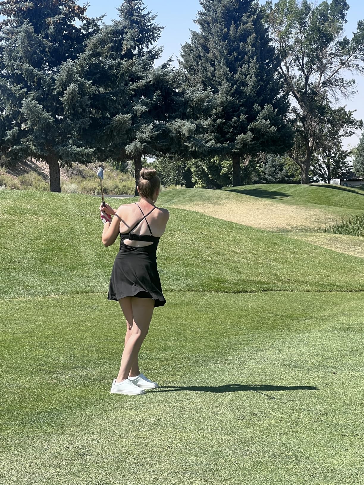 MathCat Tennis Dress, Athletic Dress for Women with Built in Bra & Shorts Pockets Golf Summer Dresses Outfits for Workout