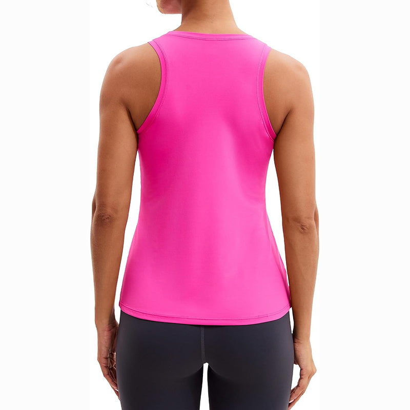 MATHCAT Women's Workout Tank Tops Racerback Lightweight Yoga Tennis Shirts Loose Fit Athletic Running Tank Top