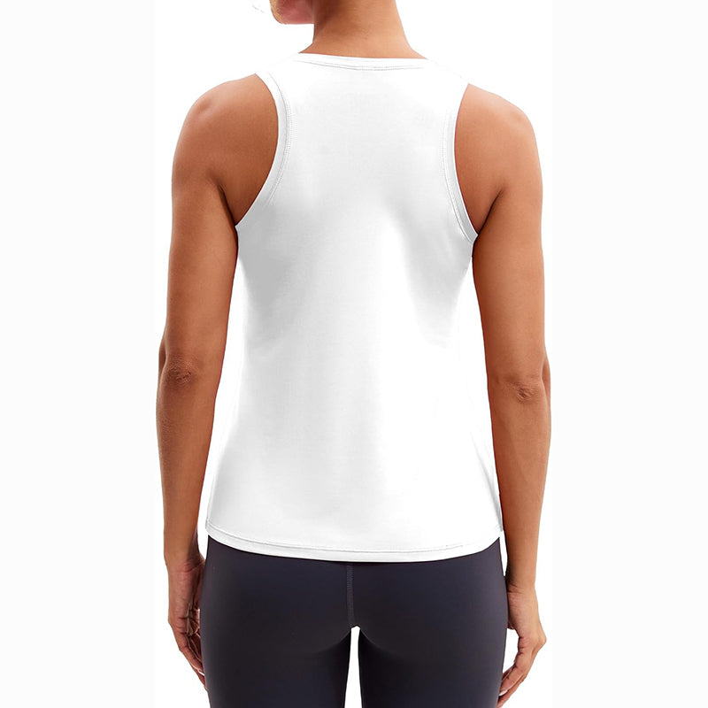 MATHCAT Women's Workout Tank Tops Racerback Lightweight Yoga Tennis Shirts Loose Fit Athletic Running Tank Top