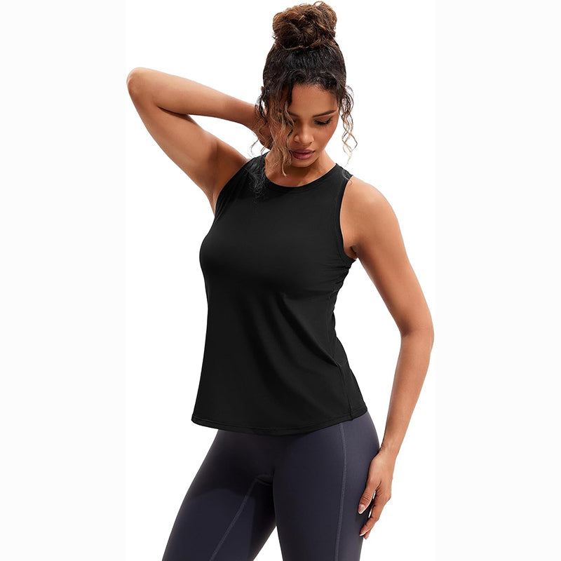 MATHCAT Women's Workout Tank Tops Racerback Lightweight Yoga Tennis Shirts Loose Fit Athletic Running Tank Top