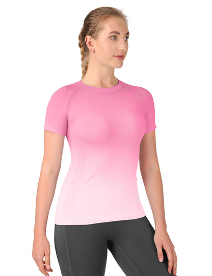 Wholesale Gradient Running Shirts – MATHCAT Seamless Long Sleeve Team & Custom Fitness Tops