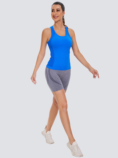 MathCat Women Running Seamless Workout Tank Top