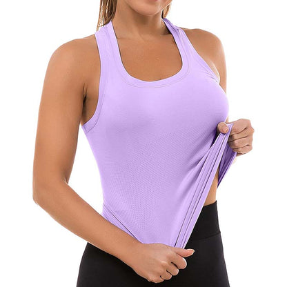 MATHCAT Racerback Athletic Yoga Workout Tank Top