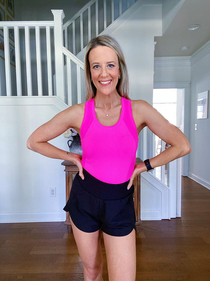 MATHCAT Women Racerback Seamless Running Tank Tops Workout Tops