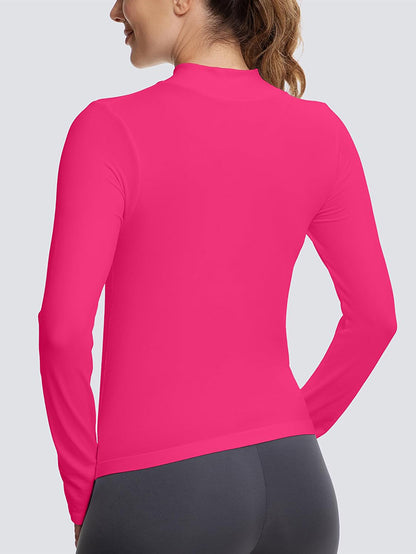 MATHCAT Womens Lightweight Half Zip Workout Jackets with Thumb Holes Wholesale