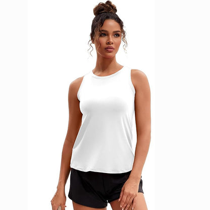 MATHCAT Women's Workout Tank Tops Racerback Lightweight Yoga Tennis Shirts Loose Fit Athletic Running Tank Top