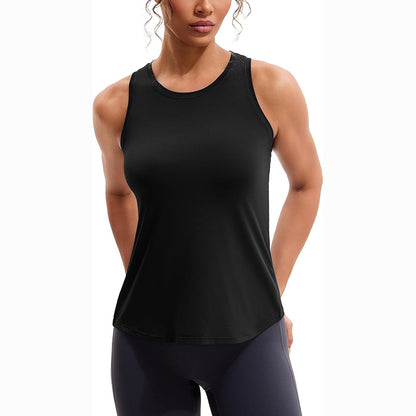 MATHCAT Women's Workout Tank Tops Racerback Lightweight Yoga Tennis Shirts Loose Fit Athletic Running Tank Top