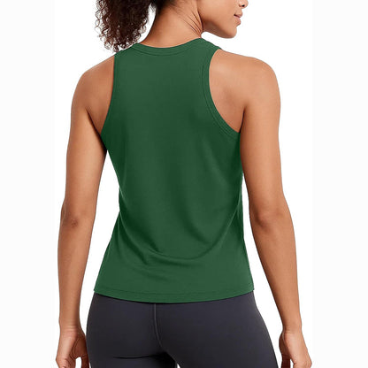 MATHCAT Women's Workout Tank Tops Racerback Lightweight Yoga Tennis Shirts Loose Fit Athletic Running Tank Top
