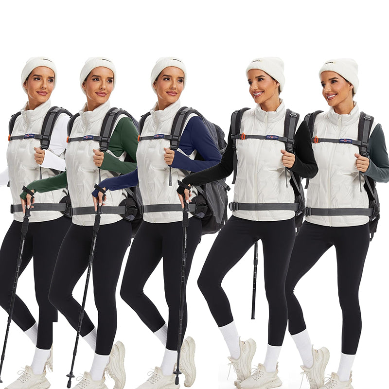 MATHCAT Thermal Shirts for Women Fleece Lined Long Sleeve Thermal Tops Base Layer Winter Gear Running Athletic Underwear